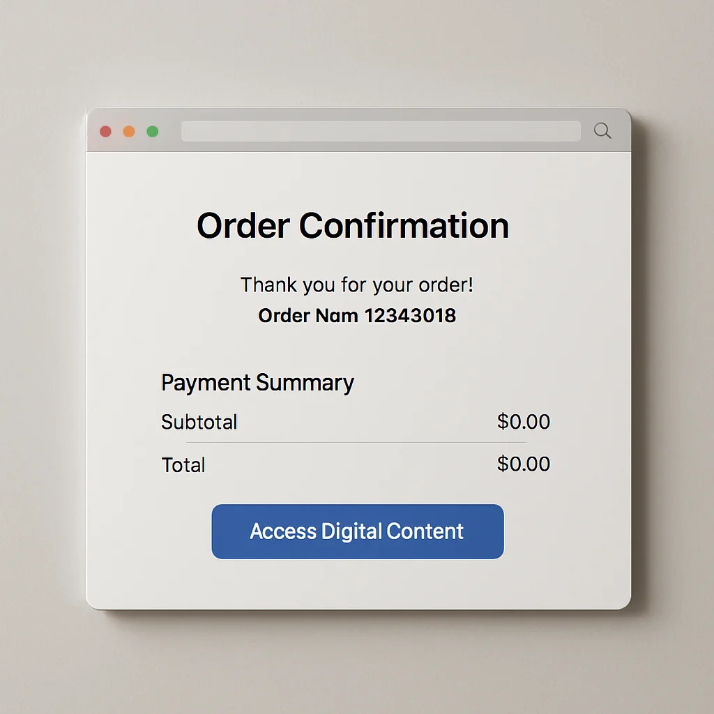 Order Email Pack